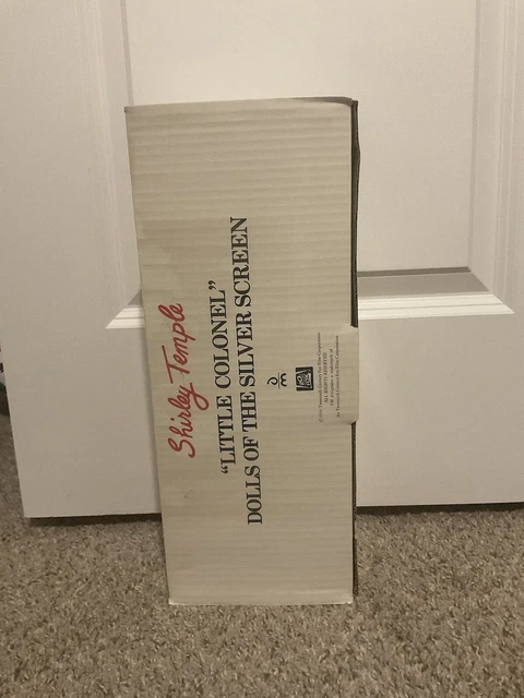 Shirley Temple "Little Colonel” The Danbury Mint 14" Doll NIB NRFB with document