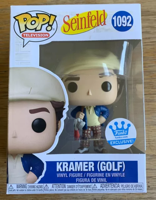 Funko POP Television - Seinfeld - Kramer Golf 1092 - Exclusive - BNIB UK Seller