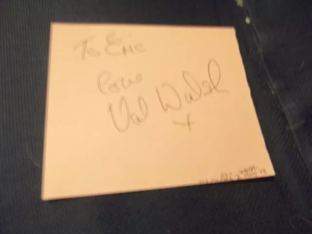 Carry On Laughing Yus My Dear VALERIE WALSH hand signed page
