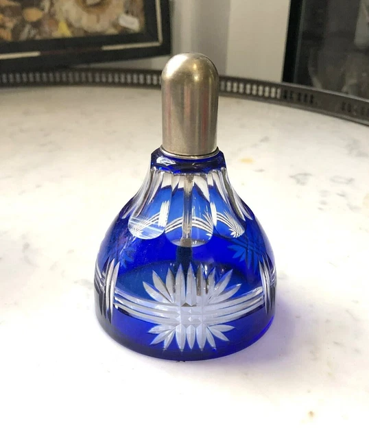Lampe Berger Lampe à Parfum Fortune Fish Bleu et Argent 5714 8.6in