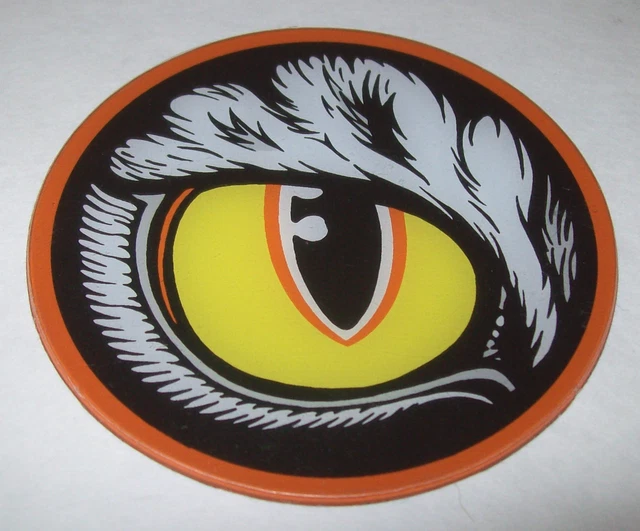 Bad Cats Pinball Machine Promo Plastic Drink Coaster Original Left Eye