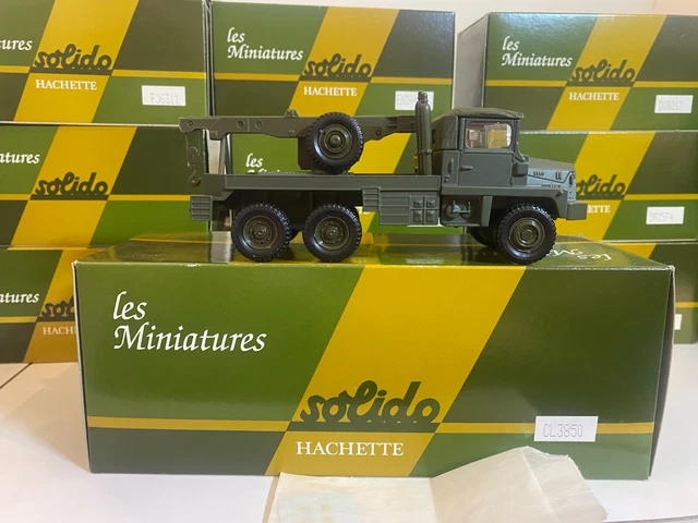 SOLIDO, voiture Peugeot P4 militaire avec poste de radio de