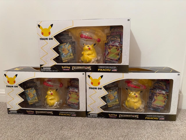 Pokemon TCG Celebrations Premium Figure Collection Pikachu Vmax Box main image 1