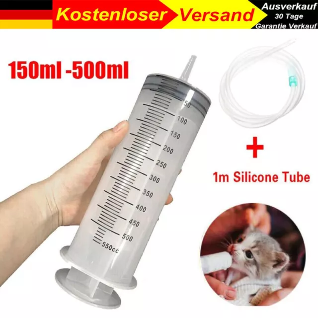 150ml -500ml Einwegspritzen Spritze Einlauf Kapazität Einlaufpumpöl Schlauch DHL