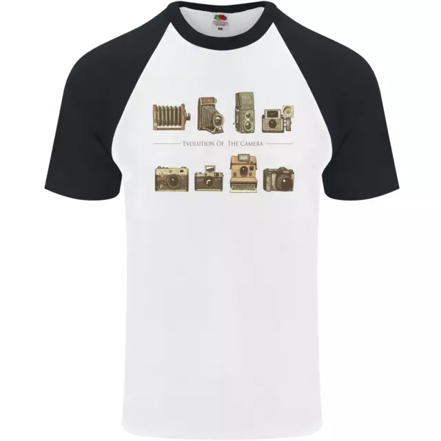 Maglietta da baseball uomo Fotocamera Evolution Photographer S/S