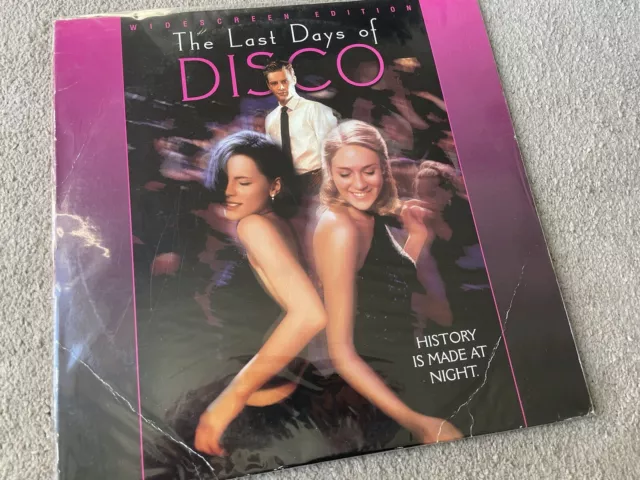 The Last Days Of Disco Widescreen Edition Laserdisc