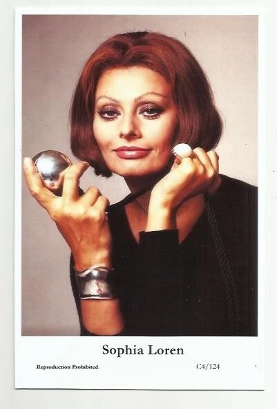 (Bx14) Sophia Loren Swiftsure Photo Postcard (C4/124) Filmstar Pin Up Glamor