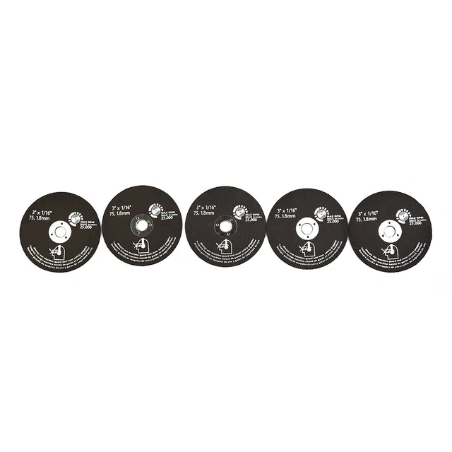 75mm Coupe Arrêt Roue 2.95 Métal & Acier Inoxydable Disque Découpe For-Grinder