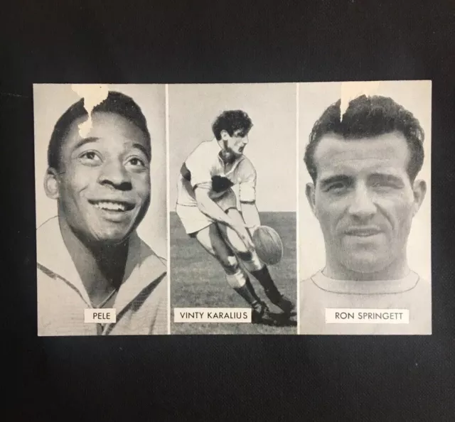 PELE | 1962 DC Thomson | Cup Tie Stars aller Nationen