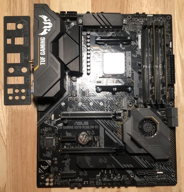 CPU+MOTHERBOARD+RAM COMBO: ASUS TUF X570-PLUS (WI-FI) + Ryzen 5 1600(AF ...