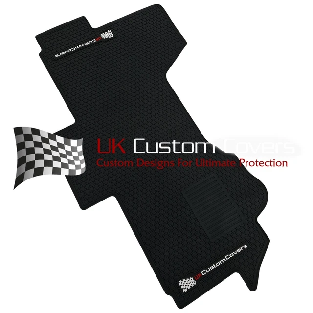 PEUGEOT BOXER (2022) Front Cab Heavy Duty Rubber Floor Mats Black 520 £