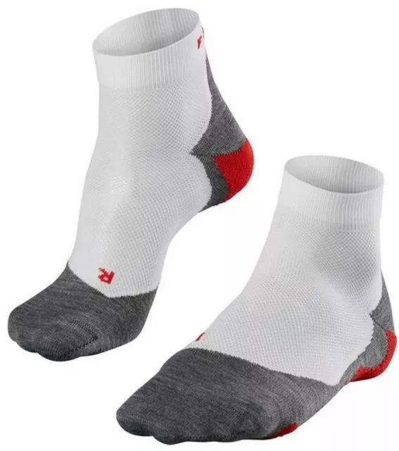 Falke Pour des hommes Running 5 Bloquer Polyproyle Chaussettes - blanc