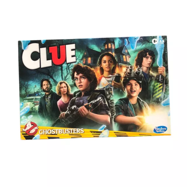 Clue Ghostbusters Edition Board Game Cooperative Hasbro Gaming