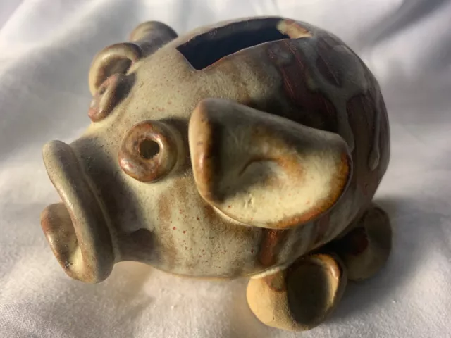 Jersey Studio Pottery Piggy Money Bank