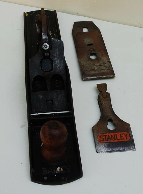 Vintage Stanley Bailey No. 6 Woodworking Plane Corrugated Bottom  Made In USA