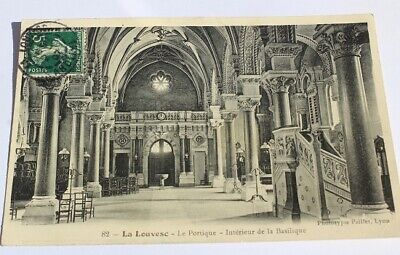 La louvesc 07 CPA interior of the Basilica ng 1907 fom