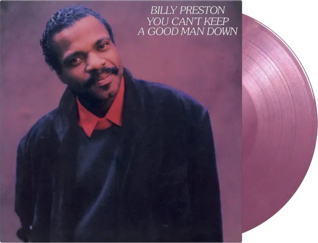 Billy Preston You Can't Keep A Good Man Down Pink & Purple Vinyl LP New Sealed