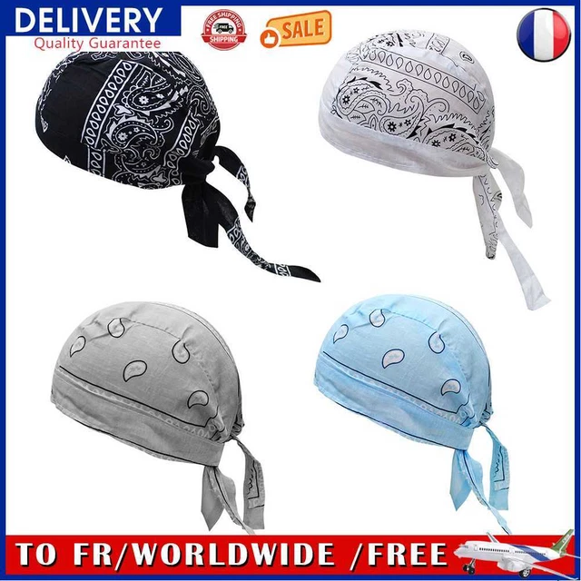 Cotton Cycling Beanie Headscarf Running Riding Bandana Outdoor Sports Pirate Hat