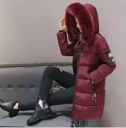 Mejor Nueva Abrigos Para Mujer Chaqueta Informal De Moda De Invierno Caliente