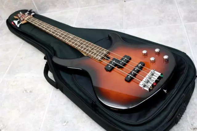YAMAHA 4-STRING ELECTRIC Bass Guitar Tobacco Sunburst w/GigBag $329.95 ...