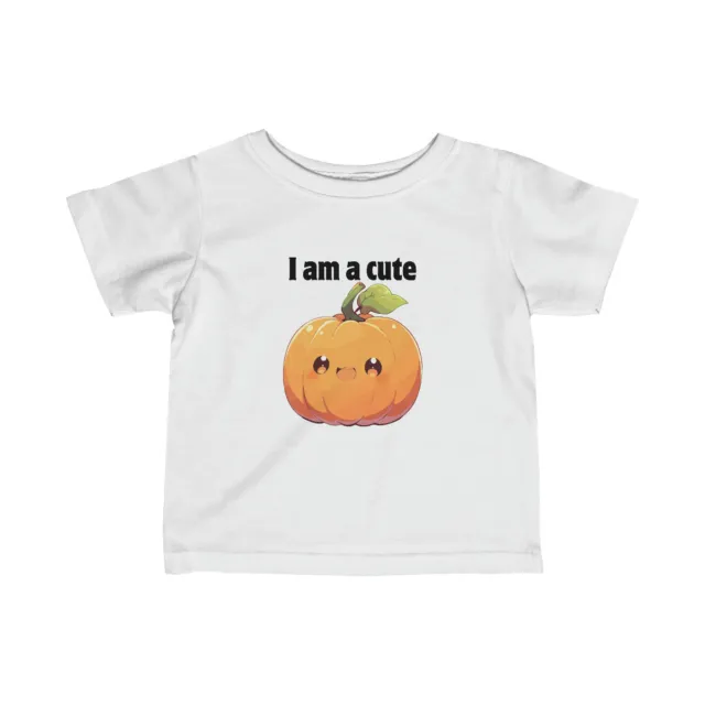 Adorable Baby Halloween Pumpkin T-Shirt Cute Infant Fine Jersy Tee Costume NEW