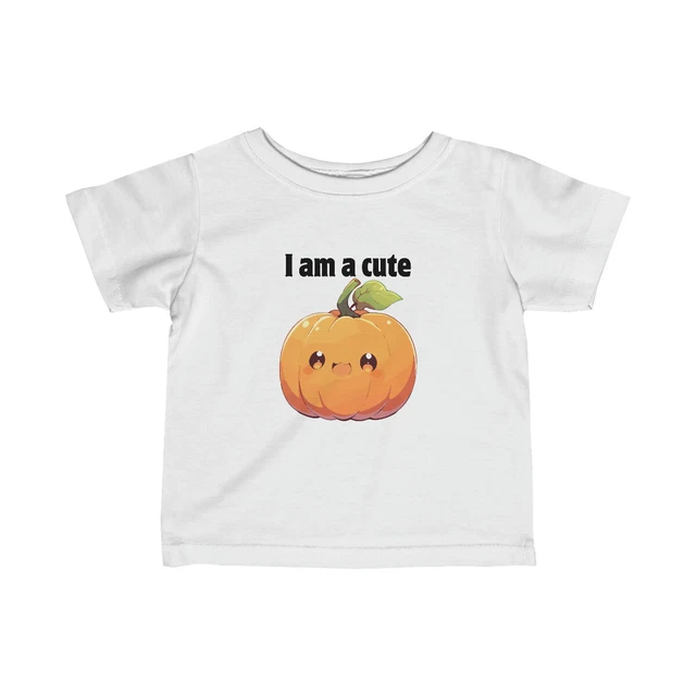 Adorable Baby Halloween Pumpkin T-Shirt Cute Infant Fine Jersy Tee Costume NEW