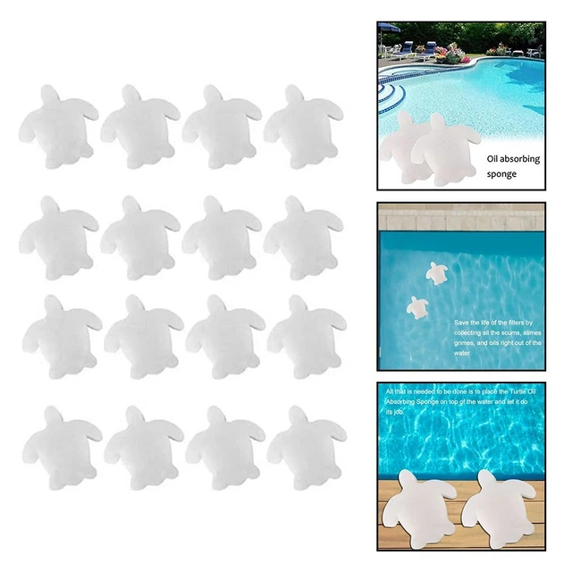 Absorbeurs D'huile Pour Spa Olgary - Lot De 4 éponges Réutilisables Pour Hydro-massage, Piscine, Centre Bien-être