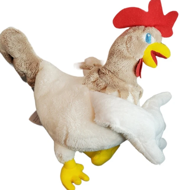 Animal Adventure Rooster Plush Stuffed Chicken New with tags 12"