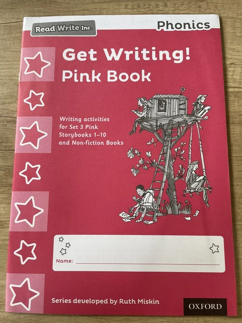 READ, WRITE, INC Writing Activity Books for Set 3 Pink. Early years ...