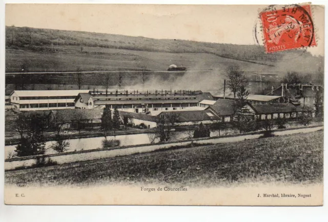 NOGENT EN BASSIGNY Haute Marne CPA 52 view of the FORGES de COURCELLES