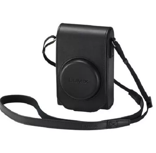 Panasonic Lumix DMW-PHS84XEK Premium Leather Camera Case for TZ100 - Black