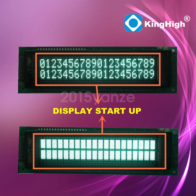 20X2 2002 DOT Matrix VFD schermo modulo LCD compatibile con M202MD15FA 20X2 2002 DOT Matrix VFD schermo modulo LCD compatibile con M202MD15FA