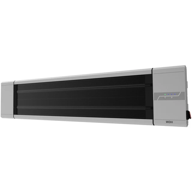 Aktobis 2400-W-Dunkel-Heizstrahler WDH-180DS Terrassenstrahler Balkonstrahler R6