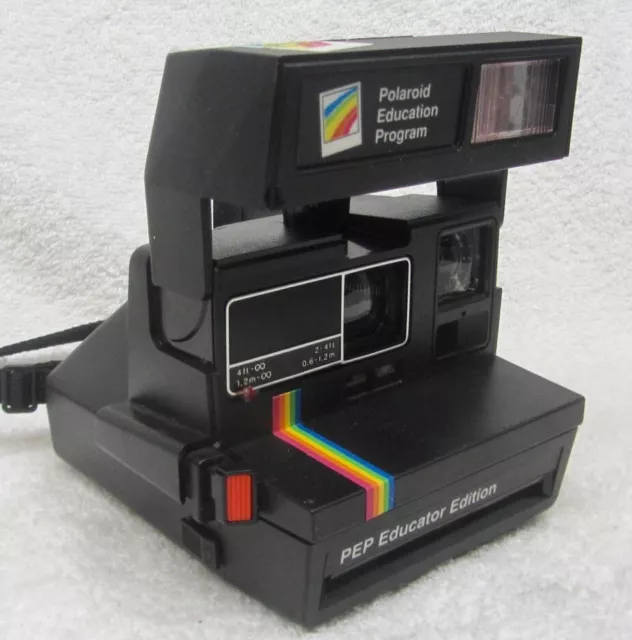 Vtg POLAROID 600 Polaroid Education Program PEP Educator Edition TESTED WORKING