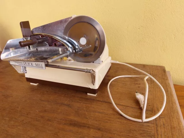 Affettatrice Omre Quick Mill Funzionante Vintage Anni '60 Elettrica 200W