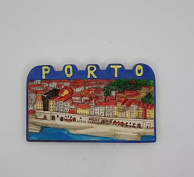 Magnete Calamita Resina Frigo  Souvenir Fridge Magnet Porto Portogallo