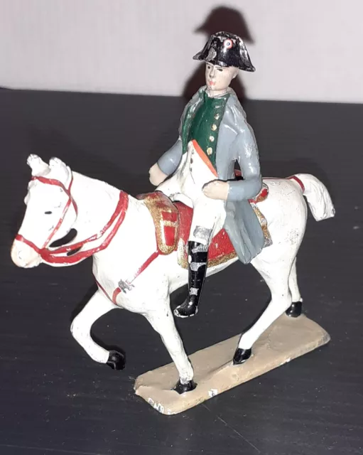 Soldat De Plomb Cbg Mignot 1Er Empire Napoleon A Cheval