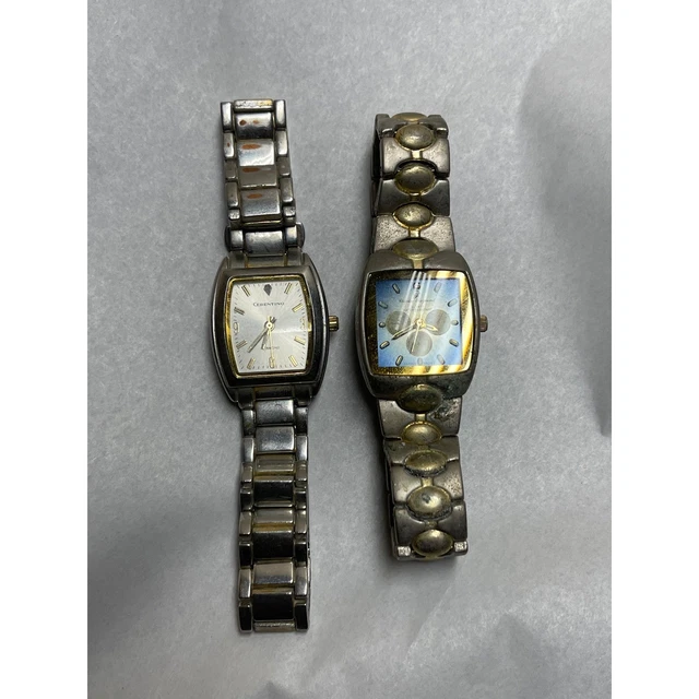 Watch Bundle Charles Raymond Blue Dial & Cerentino Diamond Accent Two Tone As-is Charles Raymond Men main image 4