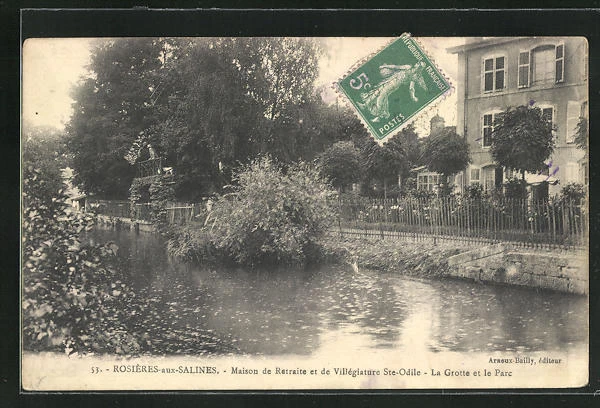 CPA Rosiéres-aux-Salines, Maison de Retraite et de Villégiature Ste-Odile La Gr