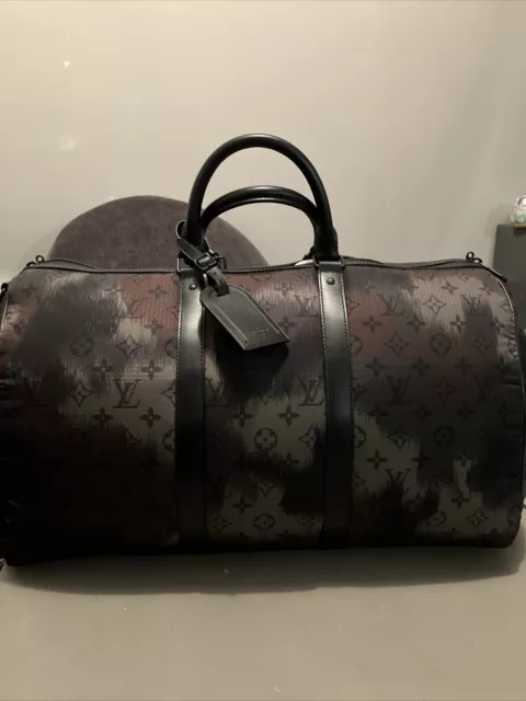Louis Vuitton x Supreme Keepall Bandouliere 45 Duffle Bag M53419 BA1197  98767