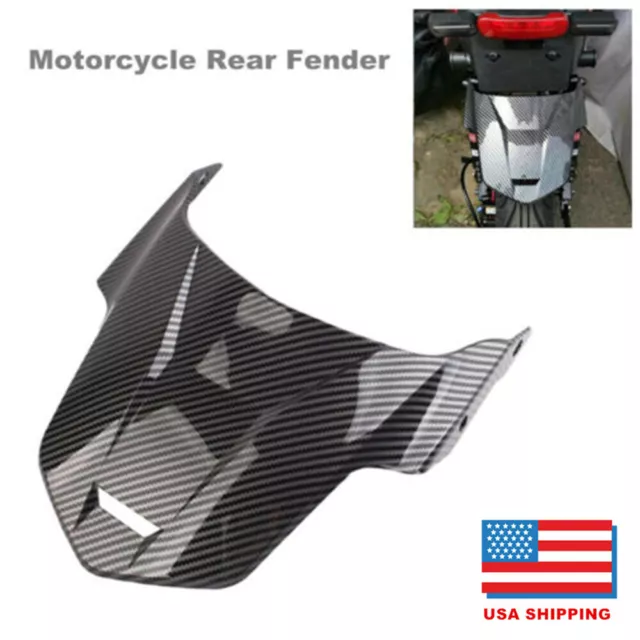 Motorcycle Scooter Bike Rear Fender Mudguard SplashGuard Wheel Tire Hugger Proof