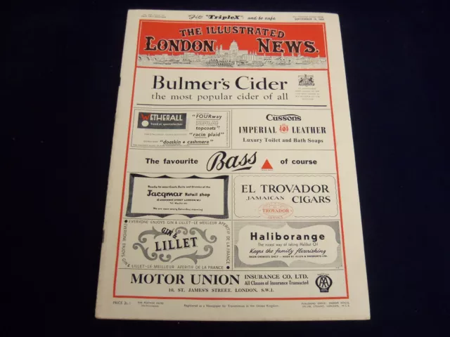 1954 September 18 Illustrated London News Magazine - Hotel Baudouin - E 8121