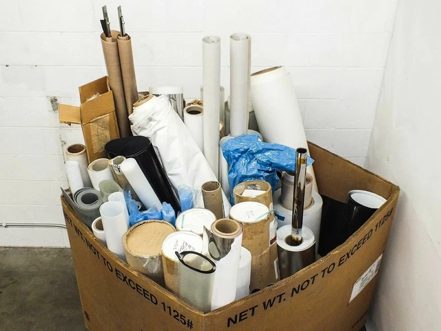 Assorted PV Film *1010 Pounds* of Solar Panel Cell Encapsulation Material Rolls