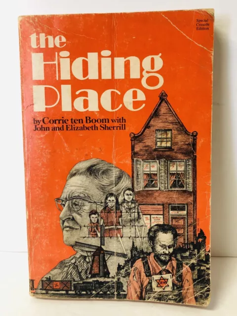 THE HIDING PLACE Corrie Ten Boom SC 1971 Billy Graham Crusade Edition Vintage