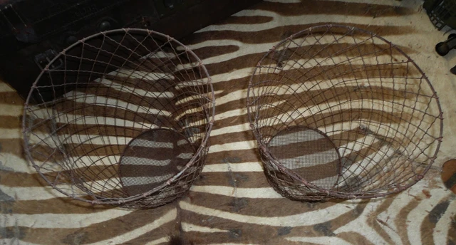 Ancienne Corbeille En Fil De Fer - Tomado - Plate, Pour Cuisine