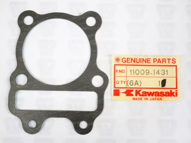 Kawasaki NOS NEW 11009-1431 Cylinder Base Gasket KLF KLT KLF110 KLT110 Mojave