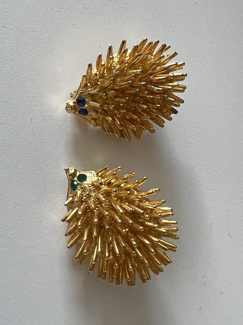 Broche Vintage Hérisson Années 90 - Charmante, Occasion