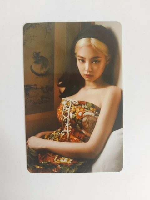 BLACKPINK JENNIE OFFICIAL Photocard 2020 Blackpink's Summer Diary