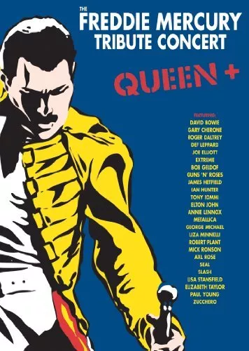 Queen + - The Freddie Mercury Tribute Concert [DVD] [2013] [NTSC] - DVD  Q4VG