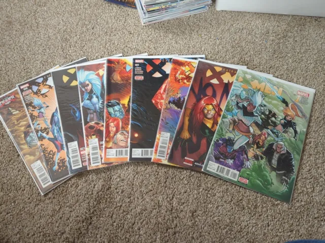 9 Issue Run Of Extraordinary X-Men (2015) #1-9 - Marvel Comics Remender Ramos Vf